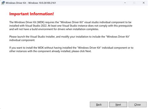 Download the Windows Driver Kit (WDK) .